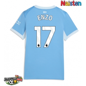 Manchester City Enzo Fernandez #17 Kotipaita Naisten 2026-27 Lyhythihainen